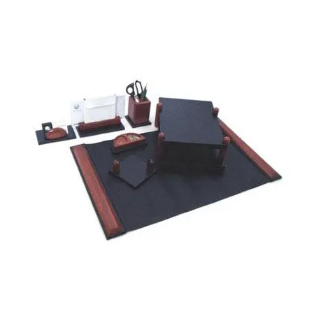 [bois 7 pièces] Ensemble de Bureau en bois 7 pièces