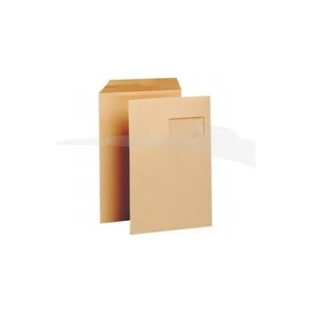 [260x330] 250 Pochettes Autodex Unipapel Kraft vergé 90g format (260x330) mm