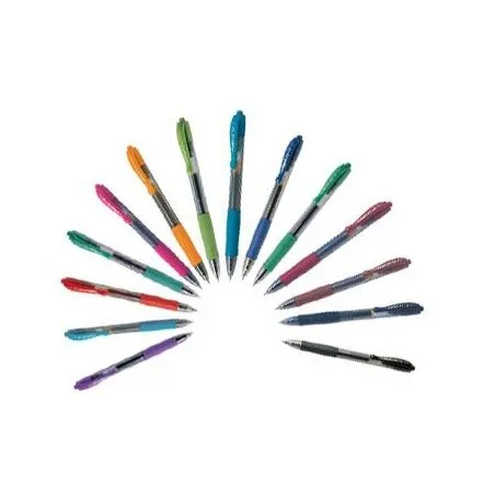 [Gél Pilot G2] Boite de 12 stylos Gél Pilot G2 Médium (9 couleurs au choix)