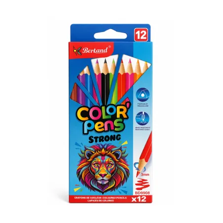 [BD9908] Feutres de Coloriage 12 Couleurs Réf. BD9908