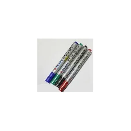 Boite de 10 Marqueurs Effacables pointe ronde LUXOR