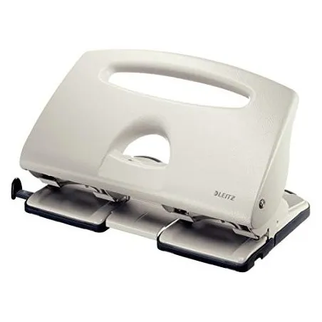 [5132] Perforateur LEITZ 4 trous 40 Feuilles 5132 Gris