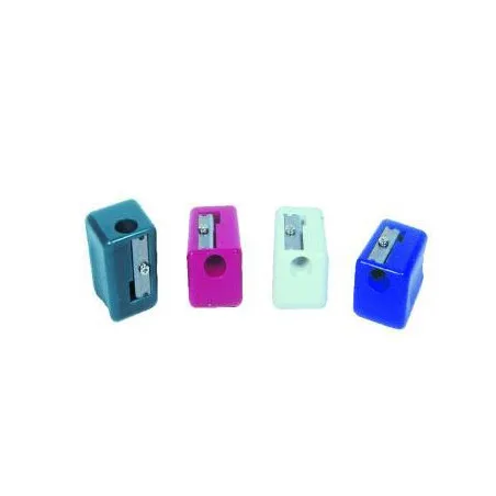 Boite de 50 Taille-crayons minis SDI 5 Coul Assorties