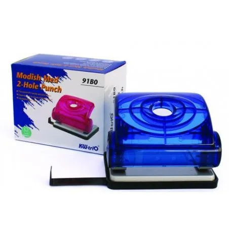 [16 feuilles] Perforeuse 2 trous KW-triO translucide 16 feuilles