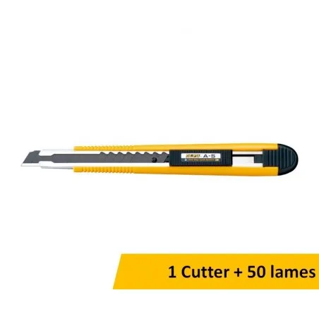 [A-5] Cutter OLFA A-5 avec verrouillage automatique