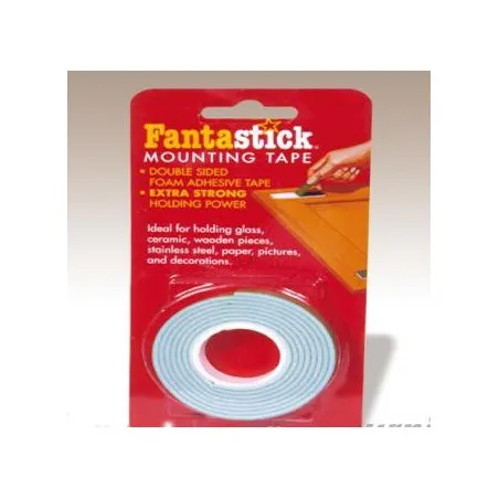 [42 rouleaux] Lot de 42 rouleaux adhésifs Double face Fantastick 12mm x 1m