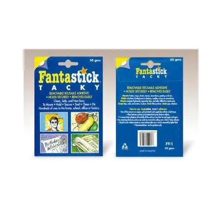 [12 Pâtes] Lot de 12 Pâtes adhésives Fantastick