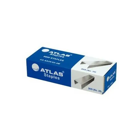 [26/6] 10 Boites de 5000 Agrafes Atlas 26/6