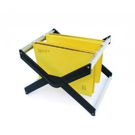 [20 dossiers] Porte dossiers suspendus compact pour 20 dossiers en métal