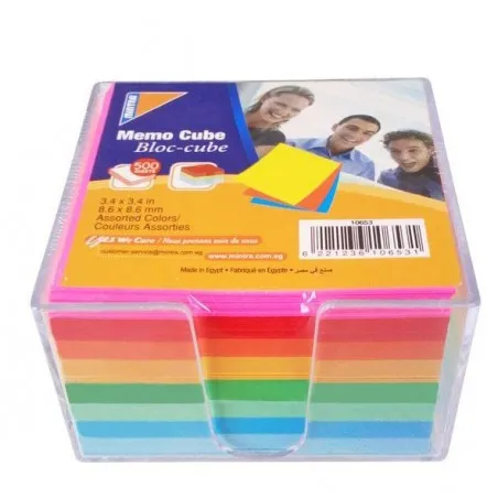 [8.6] Bloc cube Mintra 8.6 * 8.6 mm couelurs assorties
