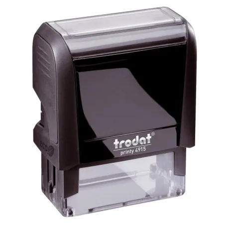 Cachet Personnalisable TRODAT 4911 format empreinte 38 mm x 14 mm 3 lignes