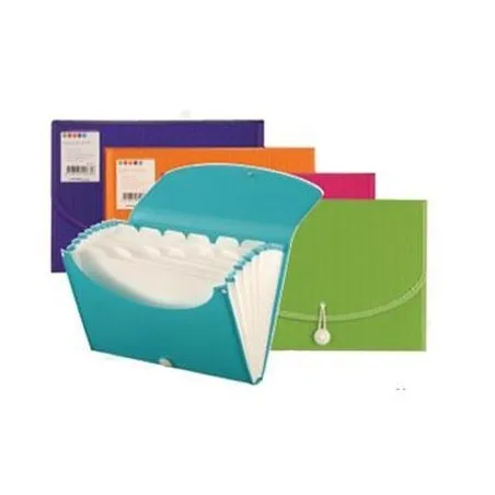 [Foldermate] Porte-documents à soufflet Foldermate format A4 couleurs assorties