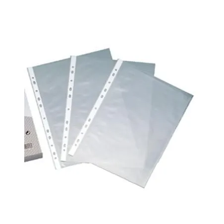 [PVC 9] Paquet de 100 Pochettes perforées Océan A4 PVC 9/ 100ème