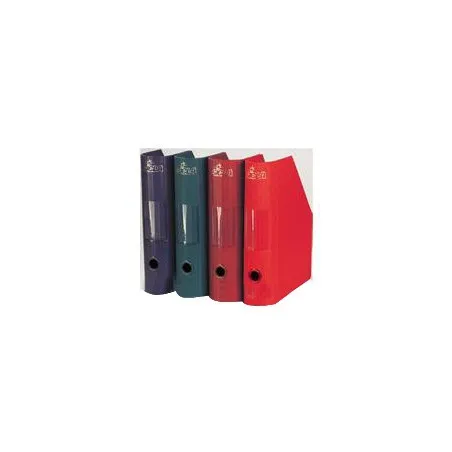 [bombé] Corner box Diplomate Sicla en simili cuir Dos bombé 80 mm Coloris au choix