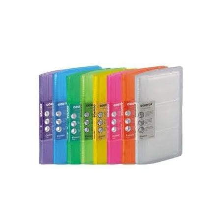 [Aurora] Album cartes de visite avec couverture polypro 120 cartes Aurora