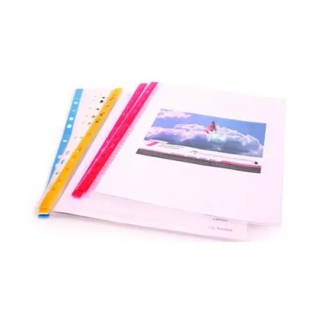[A4 60] Paquet de 100 Pochettes perforées ALPHA A4 60