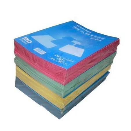 [100 Chemises] Paquet de 100 Chemises cartonnées MASTER 180g/m² Coloris au choix