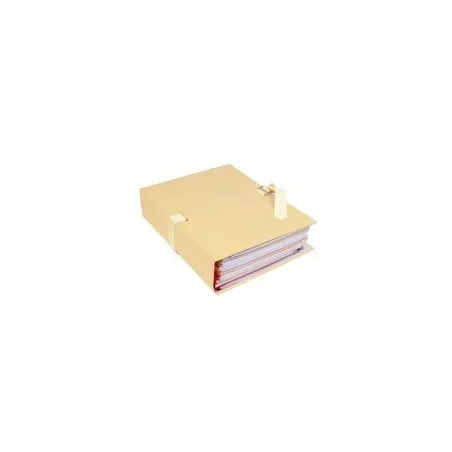 [35*25] Lot de 10 chemises à sangles plein kraft SICLA Grand format 35*25