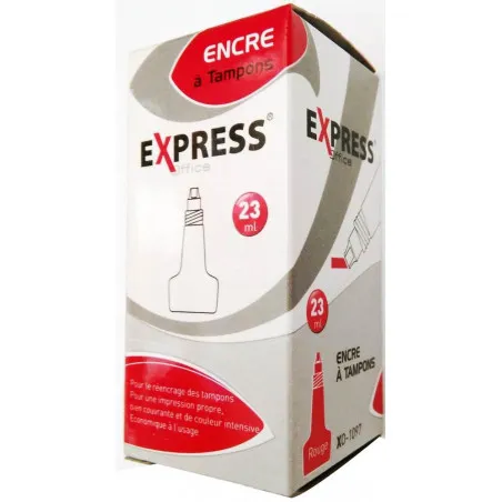 [23ML] Lot de 10 Flacon d'encre à tampon Express coloris au choix 23ML