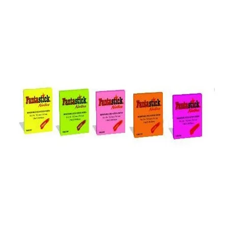 Lot de 12 notes repositionnables Fantastick Fluorescentes