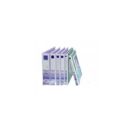 [4 cm] Lot de 5 Classeurs PVC Kinary 4 anneaux avec pochette Dos: 4 cm