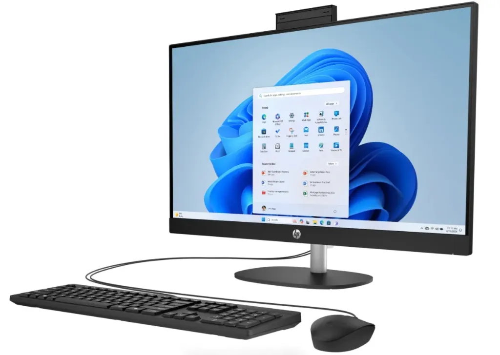 Ordinateur de Bureau HP All-in-One AI (BW4F2EA)