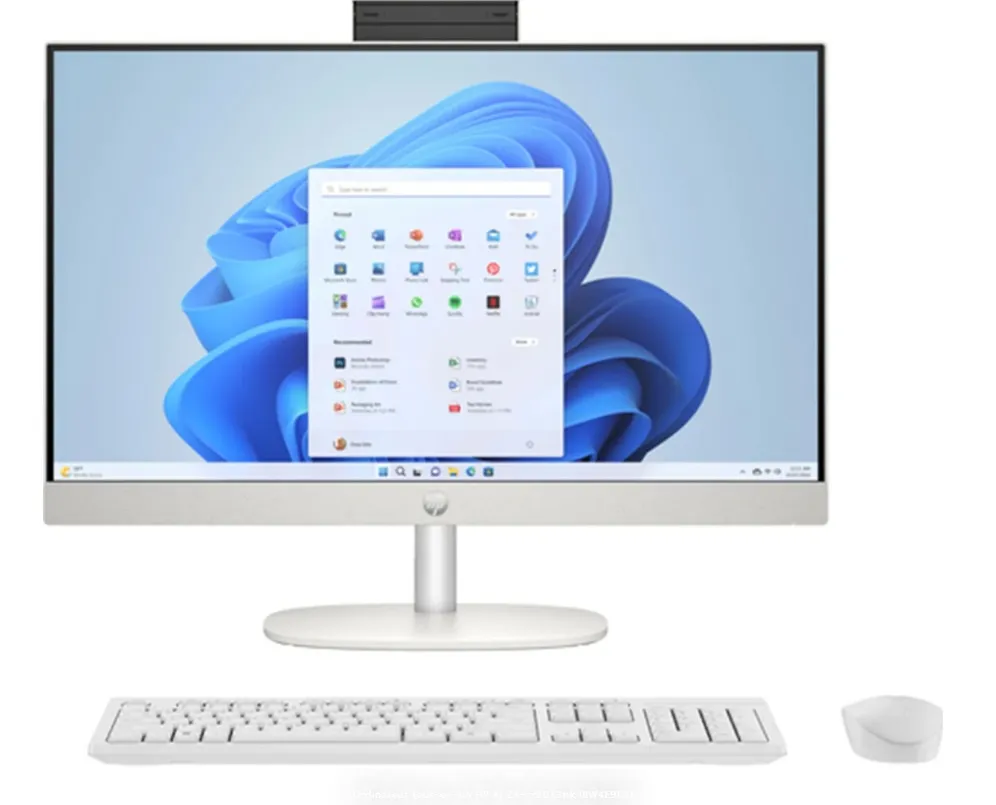 Ordinateur de Bureau All-in-One HP (BW4E9EA)