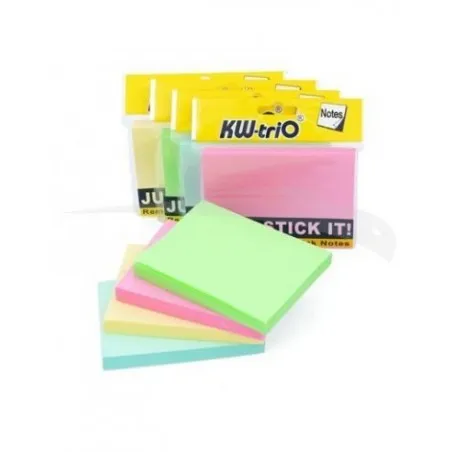 Lot de 12 notes repositionnables KW-Trio
