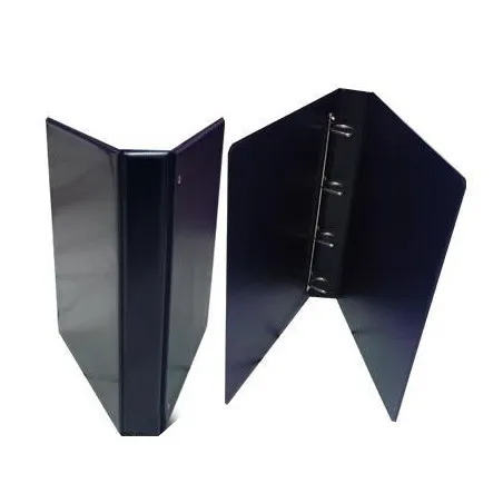 [A4 à 4] Lot de 5 Classeurs PVC SICLA A4 à 4 Anneaux en Dos 4 cm