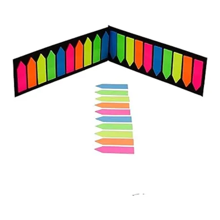 Sticky Notes 45×12 mm 10 Couleurs HoLearn PET-29