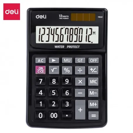 Deli-EM04031 Calculatrice de protection contre l'eau