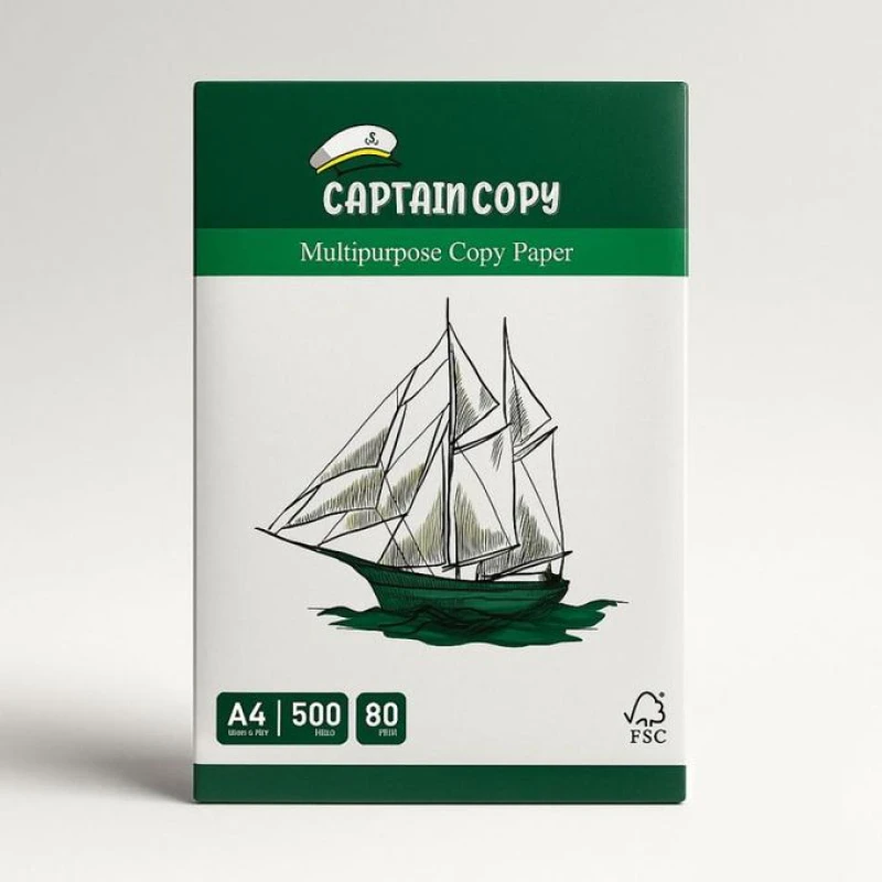 [CAPTAN COPY] Ramette Papier A4 80g CAPTAN COPY – Papier Blanc