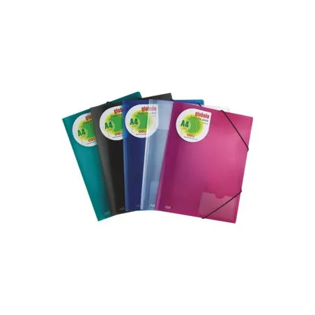 [20 rabats] Lot de 20 Chemises à rabats DELI en polypropylène Col assorties