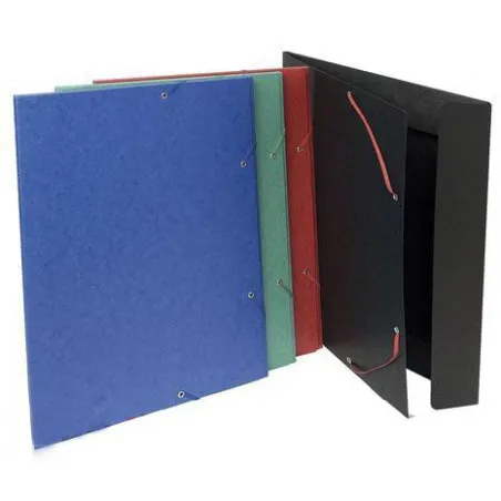 [600g/m²] Paquet de 5 Chemises lustrées 3 rabats 600g/m²