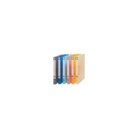 [5 Kinary] Lot de 5 Classeurs Kinary en polypro à 4 Anneaux Dos