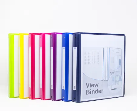 [A0810-4R-VI] Classeur A4 Polypropylène Personnalisable 4 Anneaux Violet