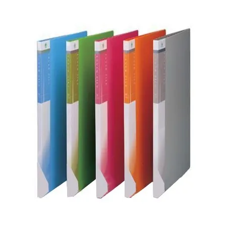 [4 Anneaux] Lot de 5 Classeurs Kinary en polypro à 4 Anneaux Dos