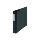 Classeur à levier EXACTIVE avec porte-bloc et élastique (Noir)