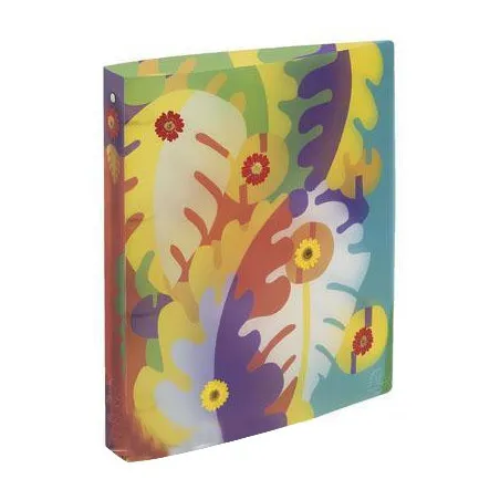 [Pop'Art] Lot de 15 Classeurs "Pop'Art" A4 à 2 anneaux Ø 3 cm