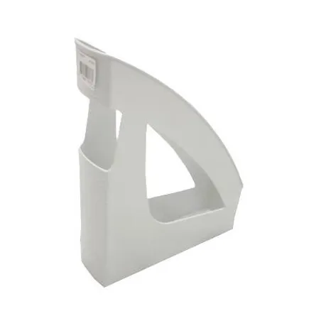 [Atlanta] Porte-revues corner Box Atlanta en PVC Gris Dos 80 mm