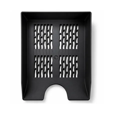 [TOYPA] Panier à Courrier en Plastique Noir 1 Étage TOYPA