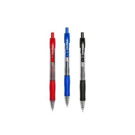 [Stylos Gel] Boîte de 12 Stylos Gel Hi-Pro Ball Point Coloris au Choix