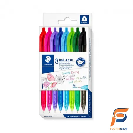 Stylo Bille 8 Couleurs STAEDTLER