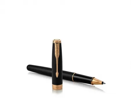 [Roller Premium] Stylo Roller Premium ESSENTIEL Sonnet Noir Mat GT-Fin