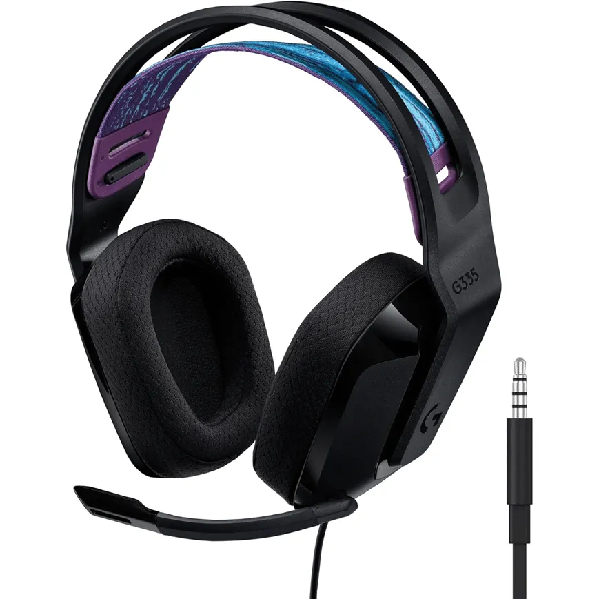 [981-000978] Logitech G335 – Casque Avec Fil Gamer Noir (981-000978)
