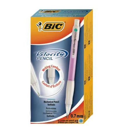Boite de 12 Porte mines BIC Velocity Mechanical Pencil 0.7