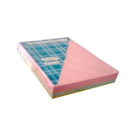 [Mi-fin] Paquet de 250 Sous-Chemises bulle Mi-fin 50g/m² Col Assorties
