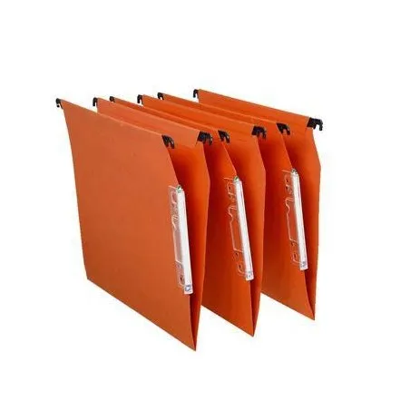[SICLA 330] Lot de 25 Dossiers suspendus Kraft orange SICLA 330 (pour Armoire)
