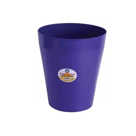 [ARK] Lot de 5 corbeilles à papier ARK grand format en plastique Coloris au choix