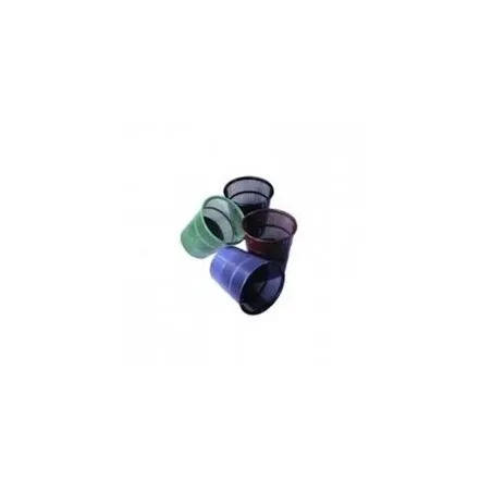 [5 Corbeilles] Lot de 5 Corbeilles à papier en plastique hauteur 310 mm Coloris au choix